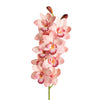 Set of 5 Real Look Cymbidium Orchid Spray - Soft Pink - Notbrand