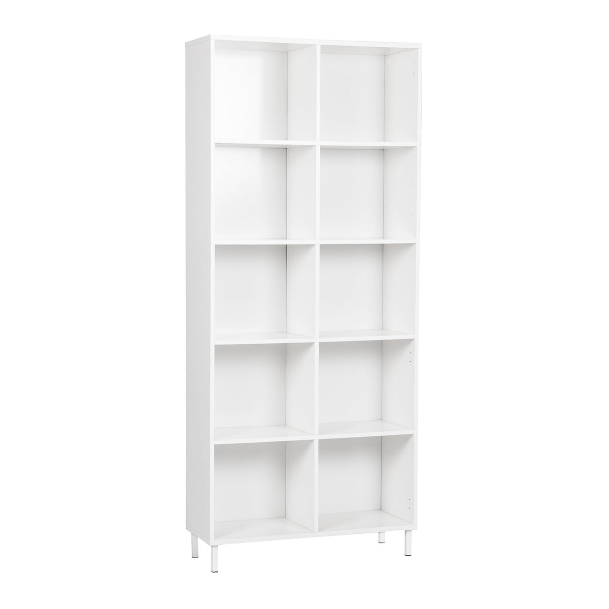 Alaska 10 Cube Bookcase - White - Notbrand