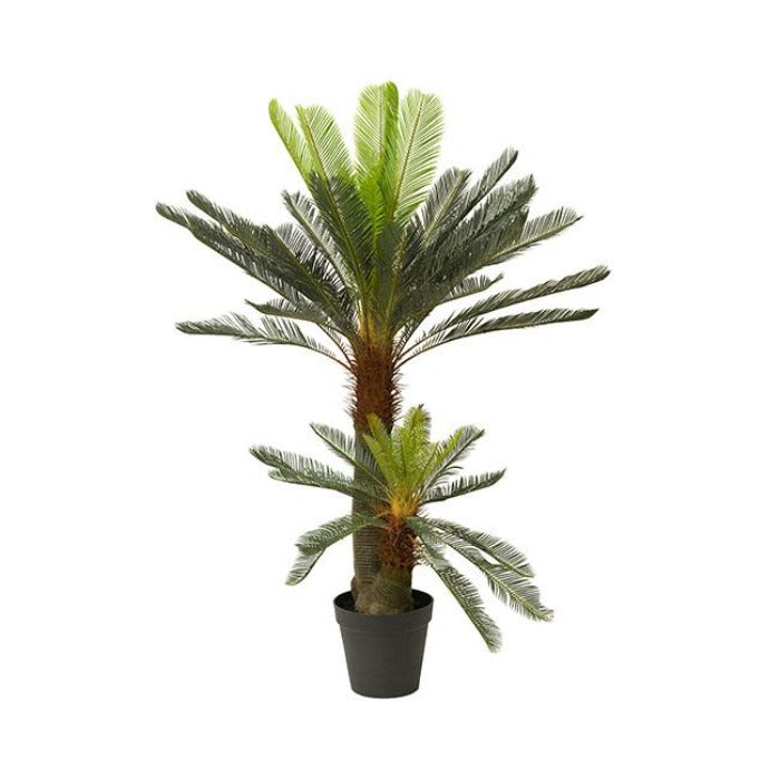 Artificial Cycad Fern Potted Plant - Green - NotBrand
