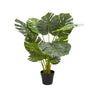 Artificial Split Philo Tree Potted Green (110cm) - Notbrand