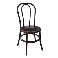 Bentwood Stackable Dining Chair - Black - Notbrand