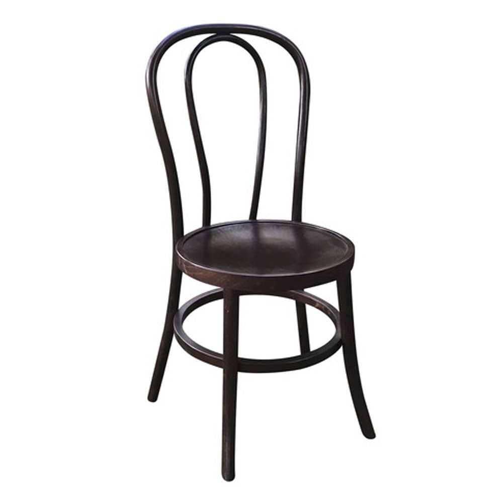 Bentwood Stackable Dining Chair - Black - Notbrand
