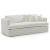 Birkshire Slip Cover 3 Seater Sofa - White - Notbrand