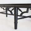 Paloma Chippendale Timber Bench Seat/Bed End - Black - Notbrand