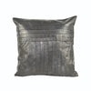 Daealla Black Leather Cushion Cover - Notbrand
