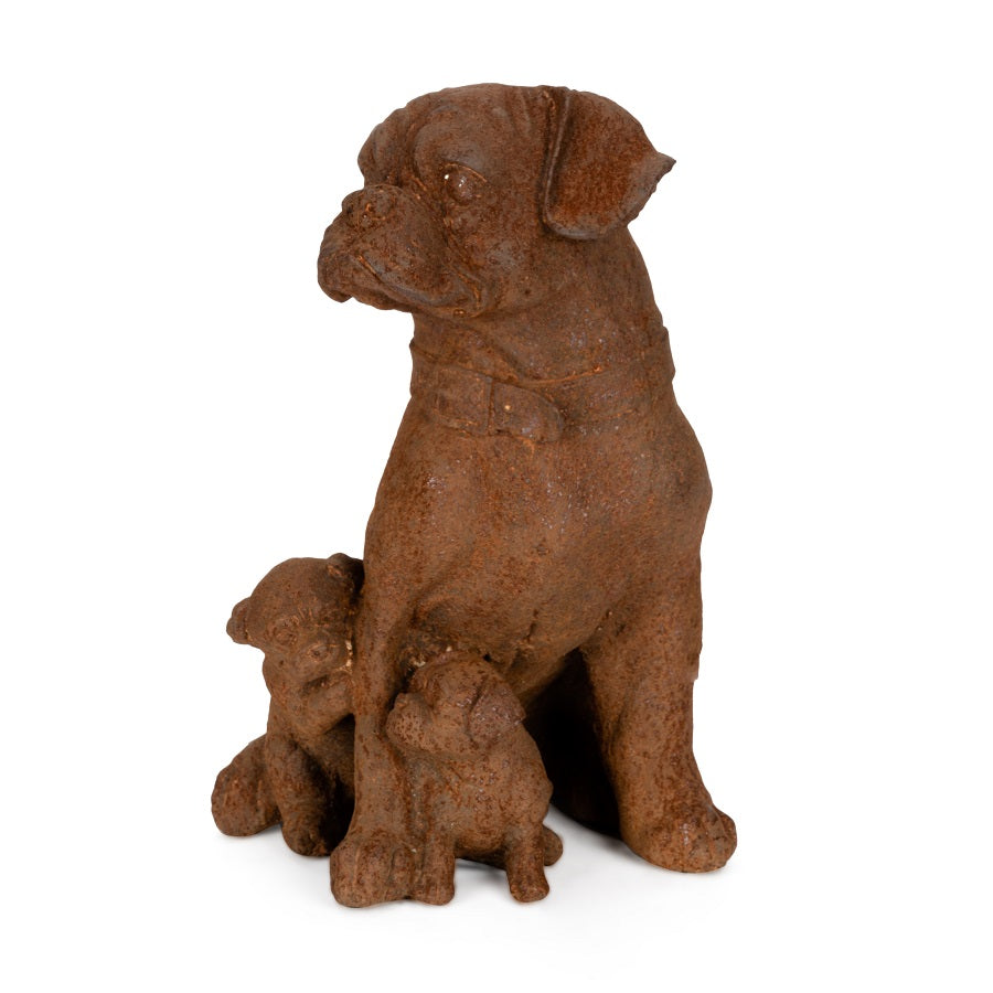 Dog and Puppies Cast Iron - NotBrand