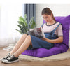 Foldable Floor Recliner Lazy Sofa - Purple - Notbrand