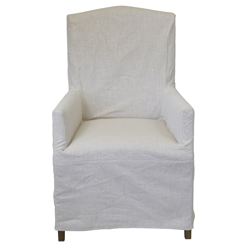 Hudson Slip Covered Dining Chair - Notbrand