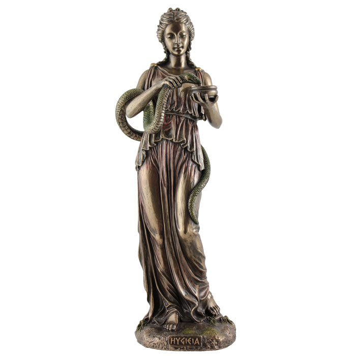 Hygieia - Greek Goddess Of Health Bronze Figurine - Notbrand
