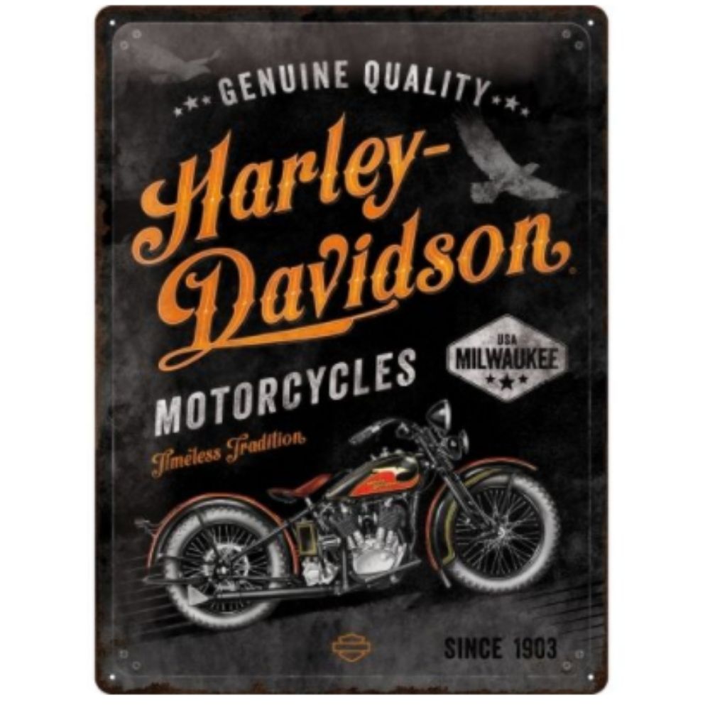 Harley Large Sign - Timeless Tradition - NotBrand