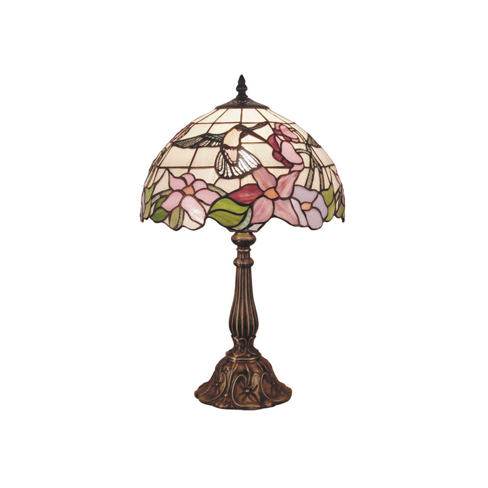 Humming Bird Tiffany Style Table Lamp - Multi - Notbrand