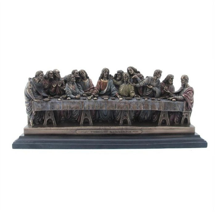 " Last Supper" By Leonardo Da Vinci Bronze Figurine - Notbrand
