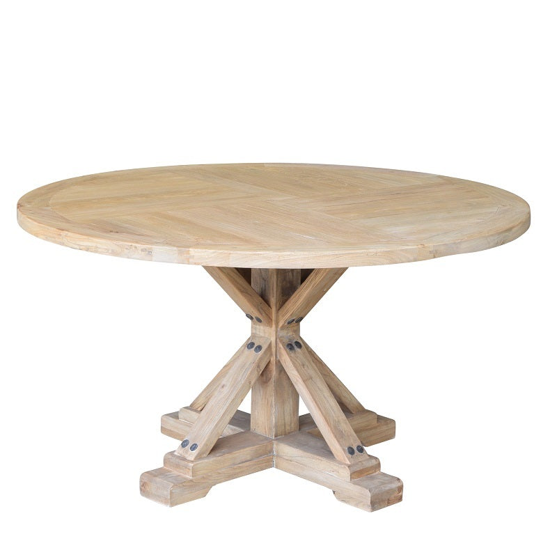 Round Madrid Dining Table - Notbrand