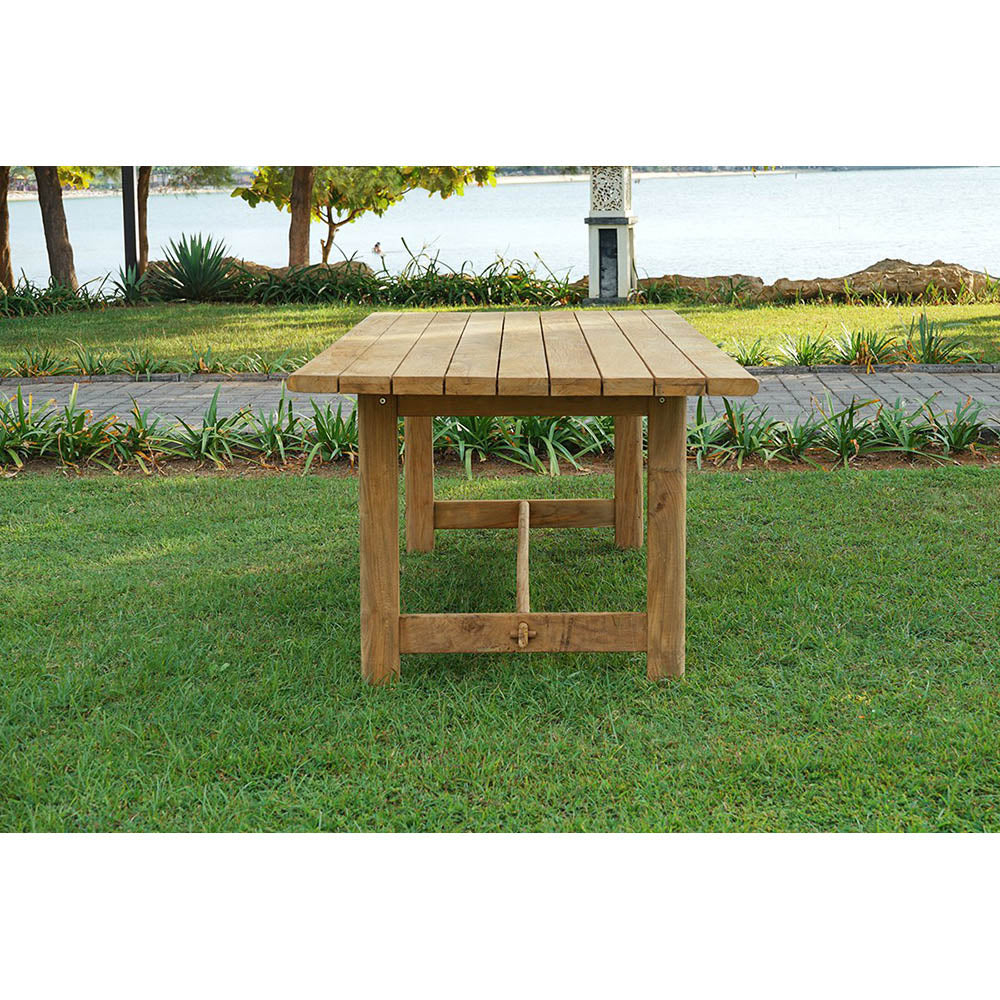 Vogon Teak Wood Outdoor Table – 2.5m - Notbrand