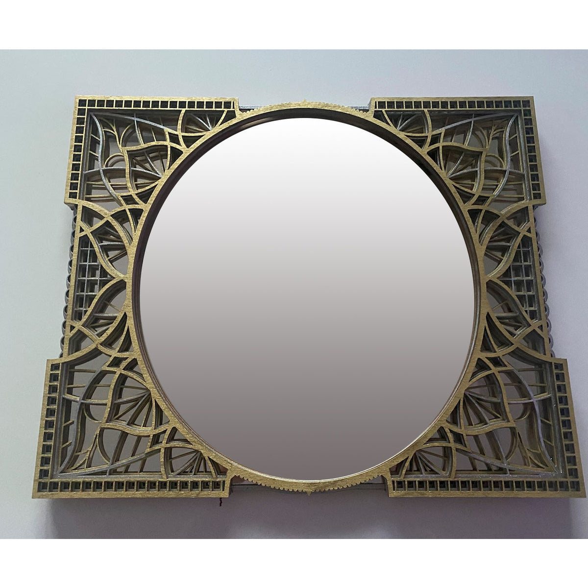 Medok Mandala Mirror - Silver/Gold - Notbrand