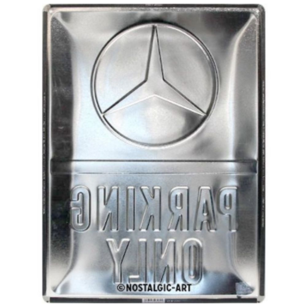 Mercedes-Benz Parking Only - Large Sign - Notbrand