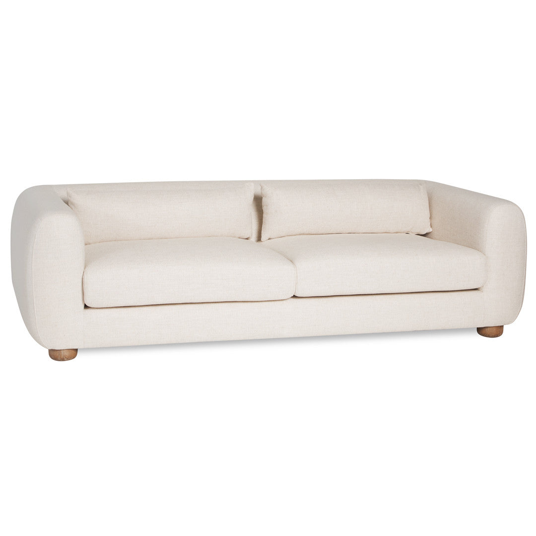 Nook Timber Sofa in Natural - 3 Seater - Notbrand