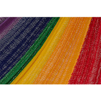 Rainbow Cotton Mexican Hammock - Notbrand