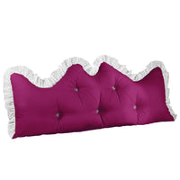 Princess Headboard Pillow - Burgundy - Notbrand
