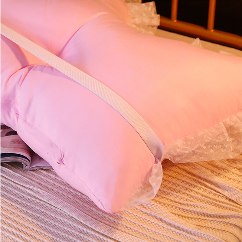 Princess Headboard Pillow - Pink - Notbrand