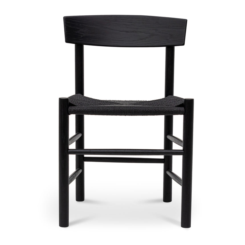 Set of 2 Klumeux Rattan Dining Chair - Full Black - Notbrand
