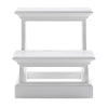 Halifax Timber Bed Steps Classic White - Notbrand