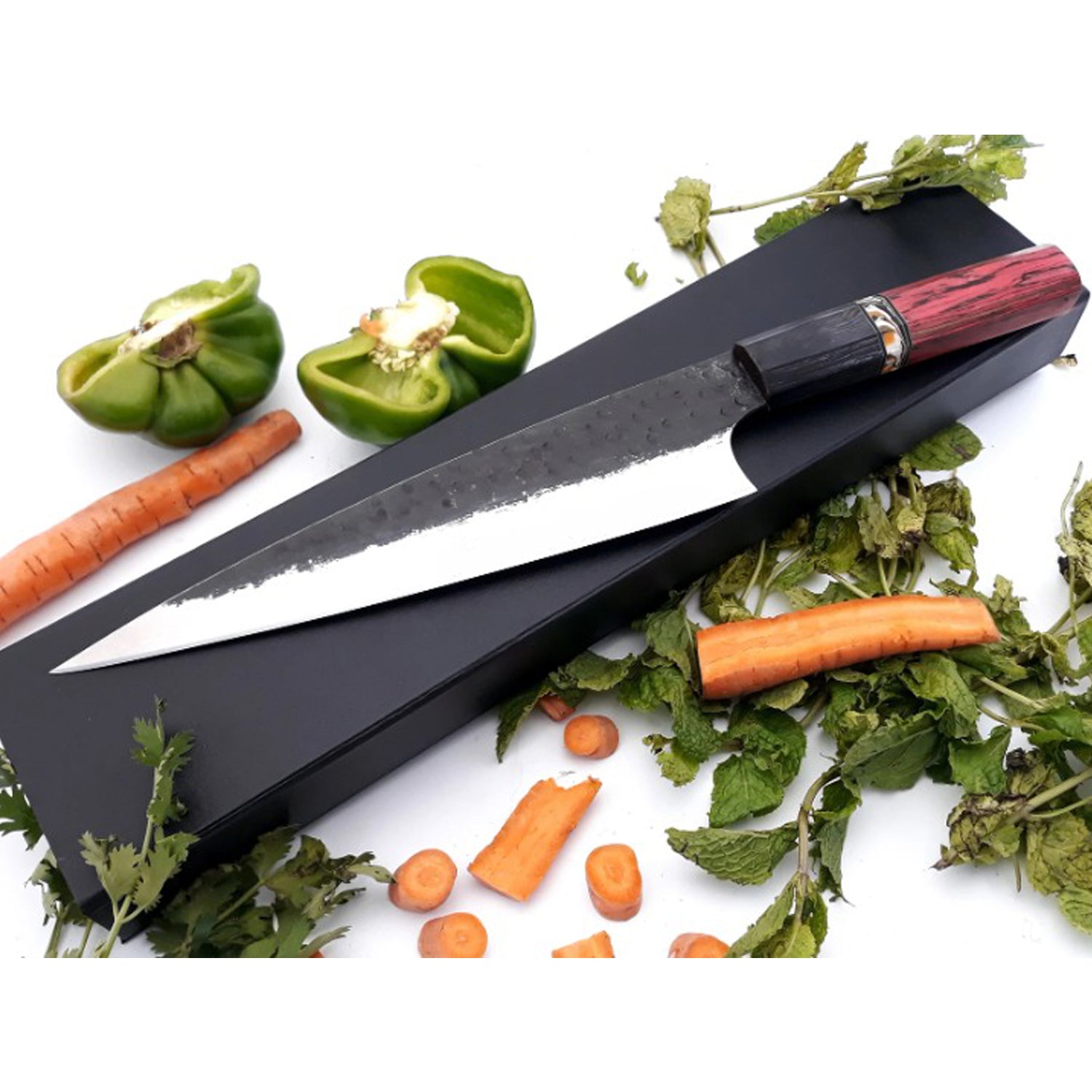Saim Hand Made Steel Blade Chef's Knife - Notbrand