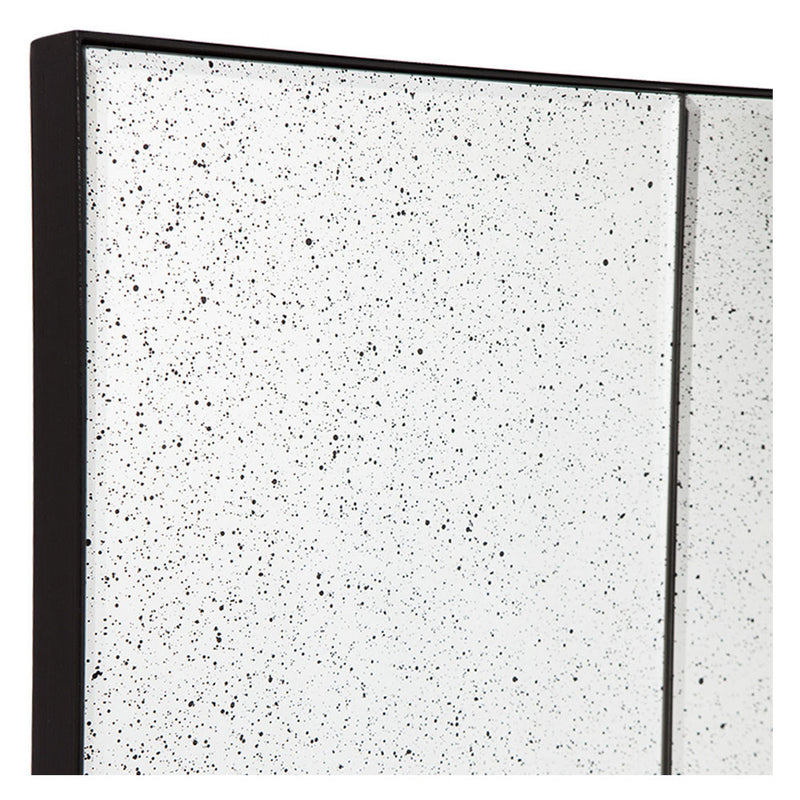 Beluga Powdercoated Iron Frame Floor Mirror - Bevelled - Notbrand