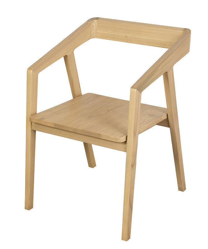 Kyoto Oak Arm Chair in Natural Set - 2 Pieces - Notbrand