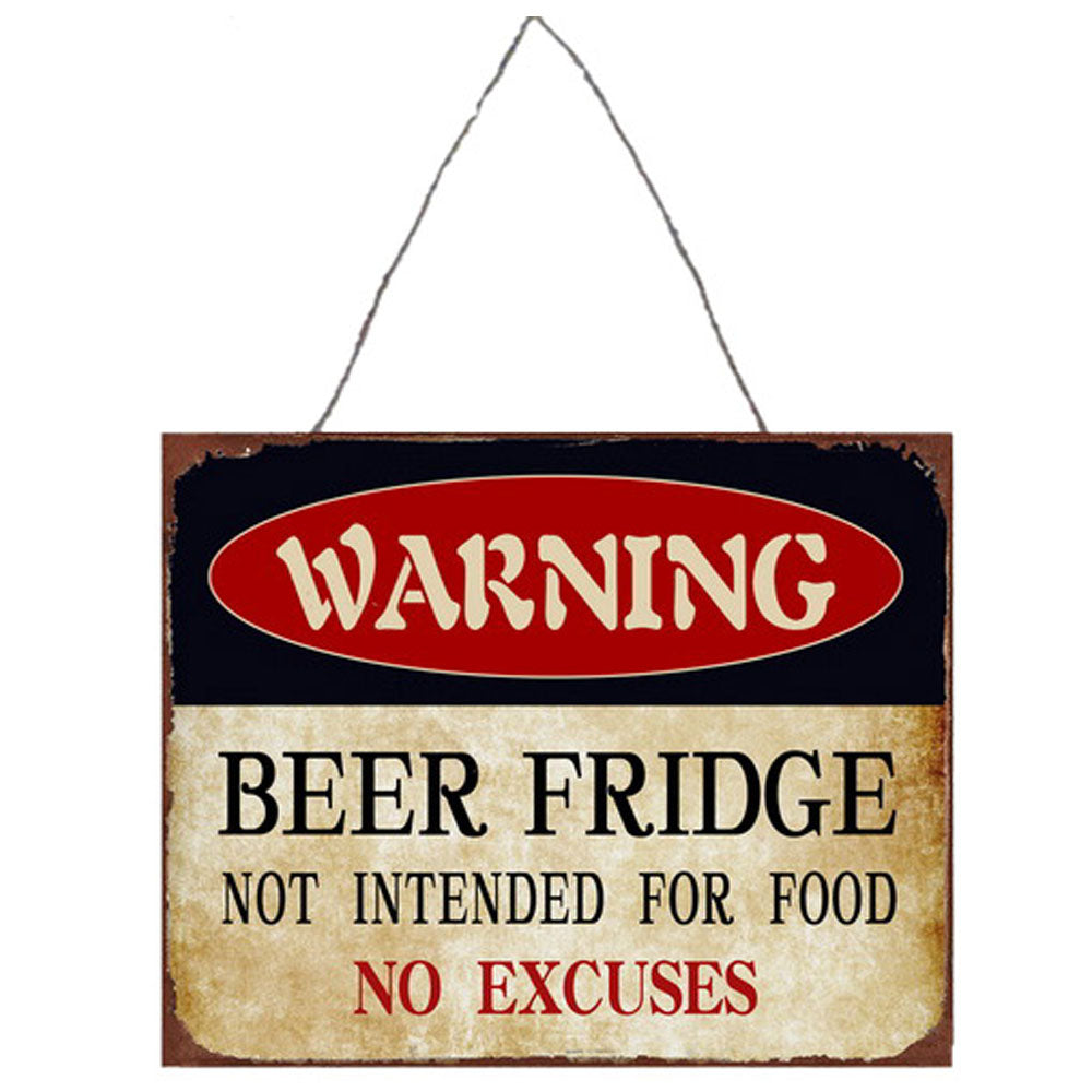 Wall Plaque Beer Fridge - Notbrand