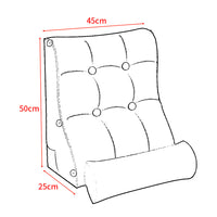 Wedge Lumber Headboard Pillow - Grey - Notbrand