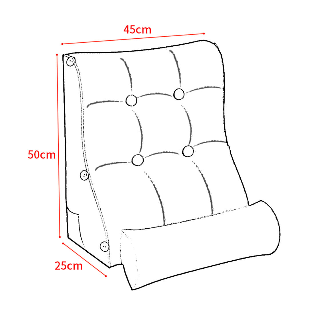 Wedge Lumber Headboard Pillow - Magenta - Notbrand