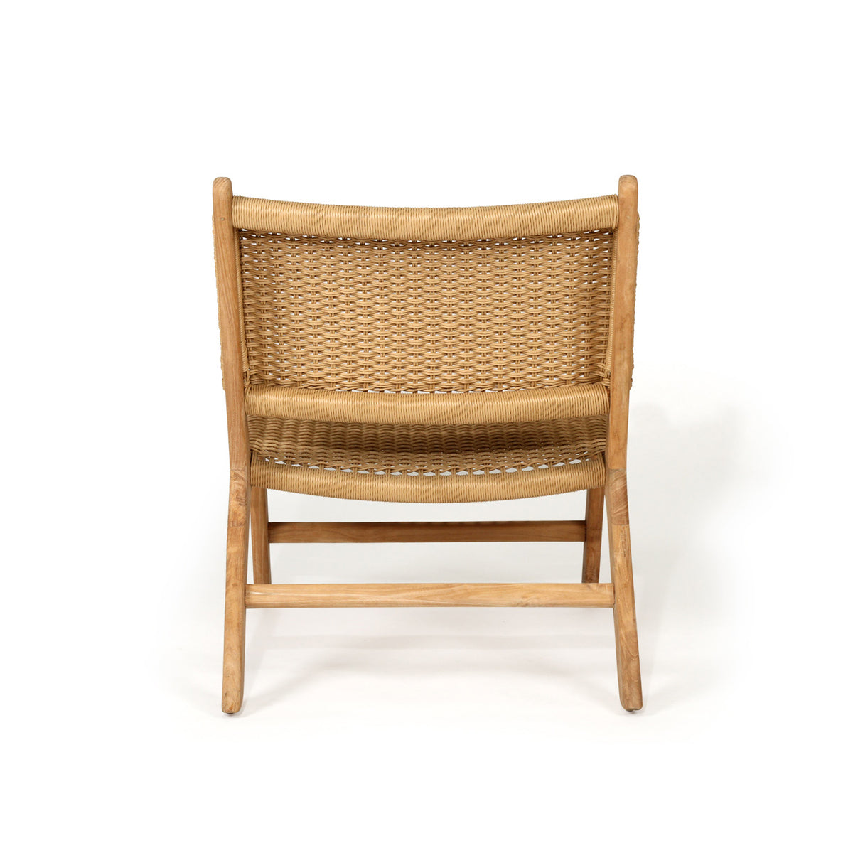 Earine Close Weave Accent Arm Chair – Sand - Notbrand