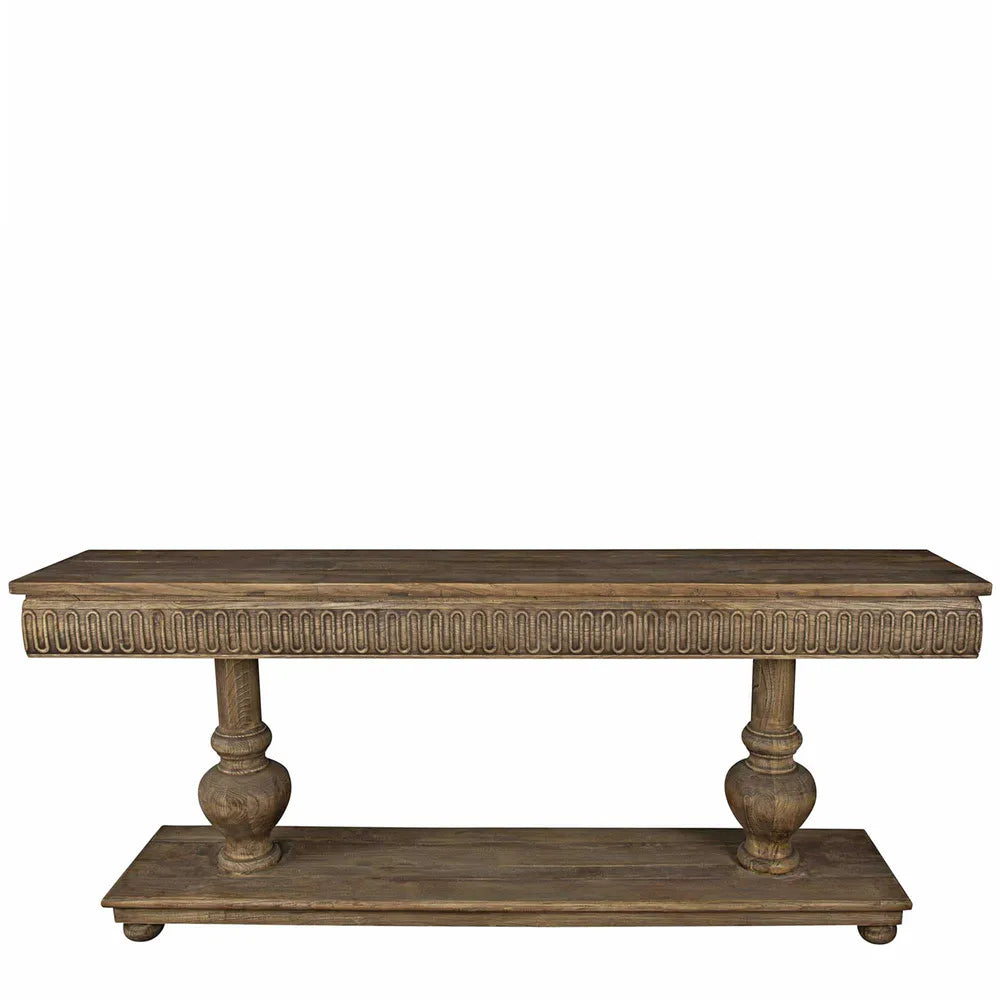 Palmer Old Elm Console Table - Natural - Notbrand