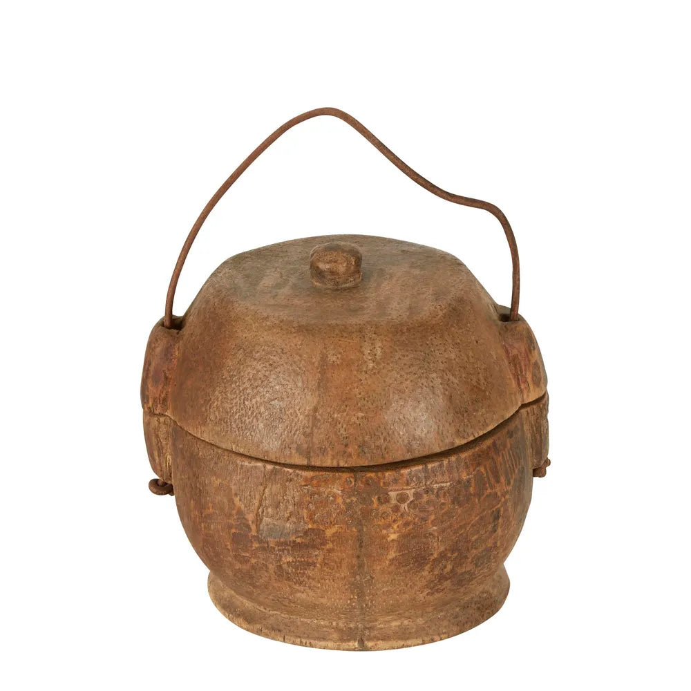 Yunnan Coconut Wood 100 Year Container - Small - Notbrand