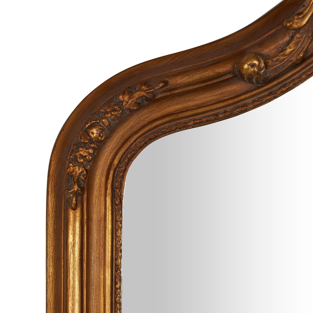 Gaillard Wood Mirror - Gold - Notbrand