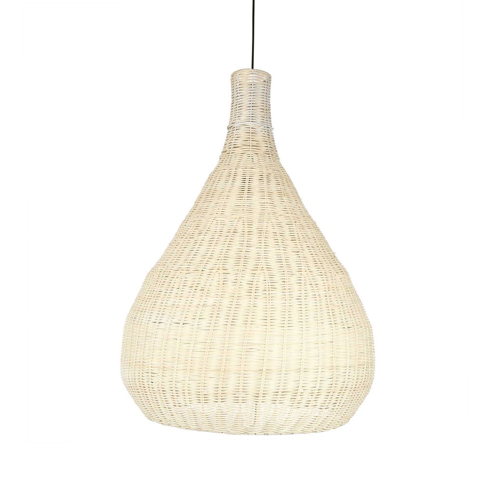 Kelly Ceiling Pendant Shade in White - Large - Notbrand