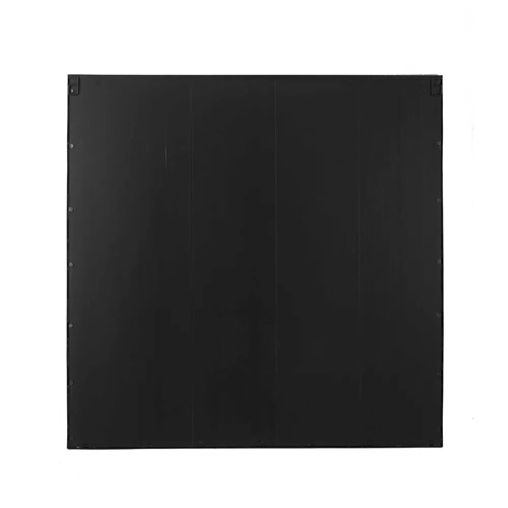 Regency Iron Frame Outdoor Mirror - Black - Notbrand