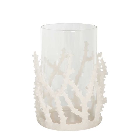 Coral Candle Holder in White - Large - Notbrand