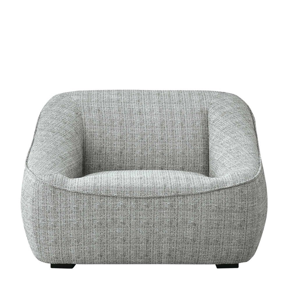 Nous Grey Fleck Chair - Monochrome - Notbrand