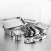 Gastronorm Full Size 1/2 GN Pan With Lid -  6.5cm Deep - Notbrand