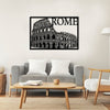 Colosseum Rome Metal Wall Art Decor - Notbrand