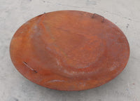 Rustic Fire Pit Lid with 2 Handles - 85cm - Notbrand