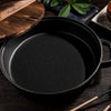 Round Cast Iron Frying Pan With Wooden Lid - Range - Notbrand