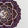 Akud Crown Chakra Wooden Mandala Wall Art - Notbrand