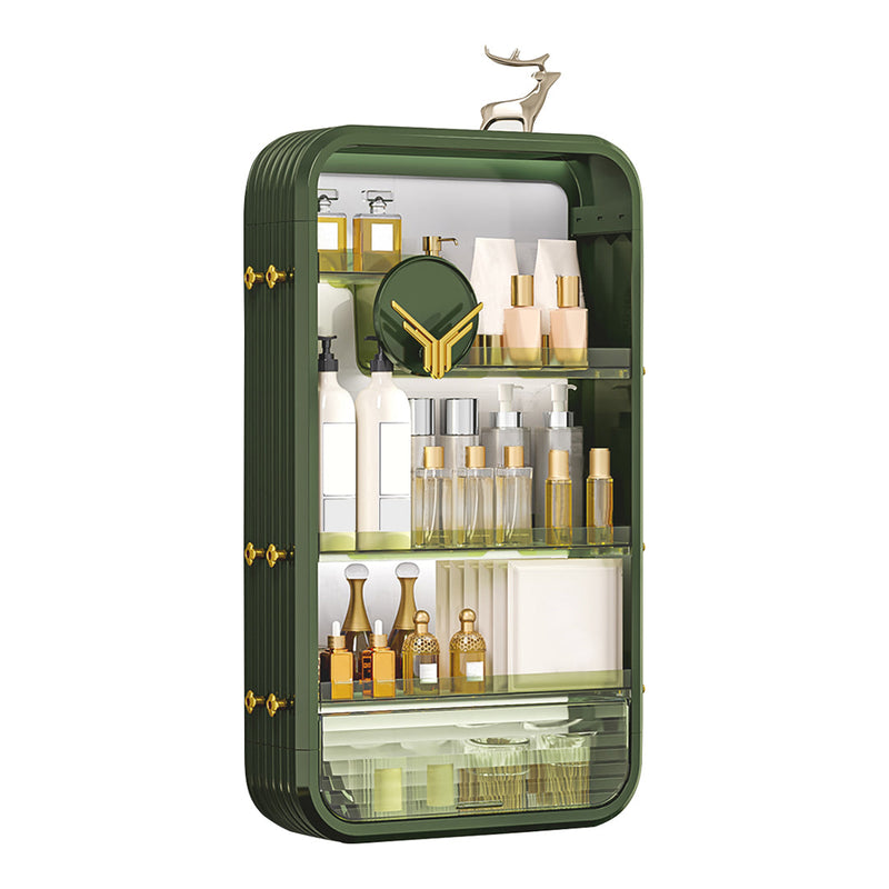 Bathroom Cosmetic Storage Organiser - Green - Notbrand