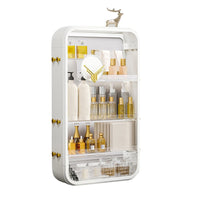 Bathroom Cosmetic Storage Organiser - White - Notbrand