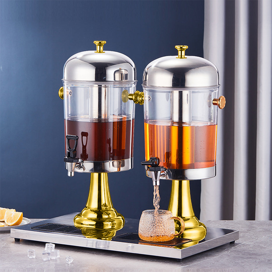 Dual Stainless Steel Juicer Dispenser - 16 Liter - Notbrand
