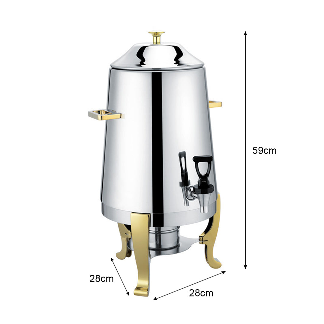 Stainless Steel Juicer Dispenser with Side Handles - 13 Liter - Notbrand