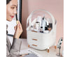 Cosmetic & Jewelry Organiser with LED Mirror - White - Notbrand